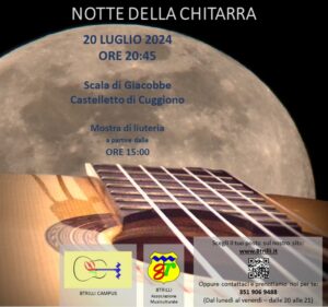 Scopri di più sull'articolo NOTTE DELLA CHITARRA 2024