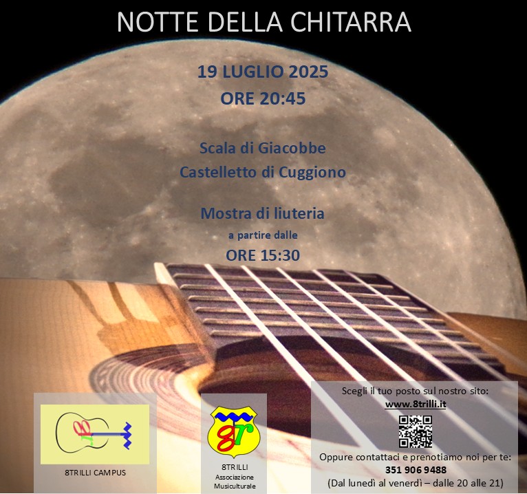 Notte della chitarra 2025